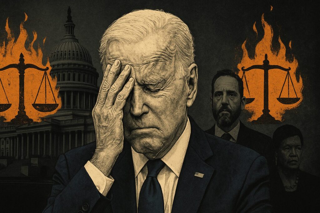 DANIEL VAUGHAN: Biden's Corrupt Presidency Joins The Dustbin Of History