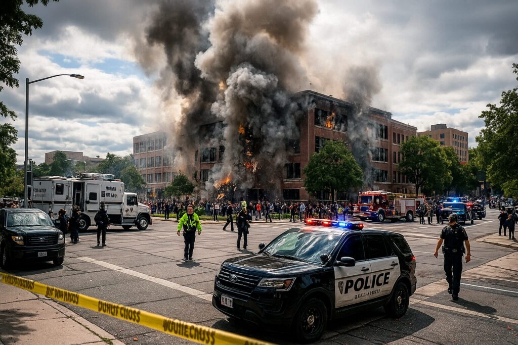 Explosion Rocks Utah State Campus Hours Before TPUSA Event