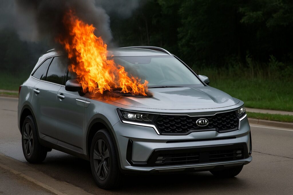 Fire Risk Prompts Recall Of Nearly 40,000 Vehicles