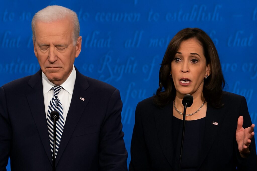 Harris: Biden ‘didn’t want’ to debate Trump and had to be ‘talked into it’