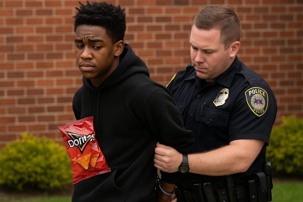 High School Student Handcuffed After Artificial Intelligence System Mistakes Bag Of Doritos For Deadly Weapon