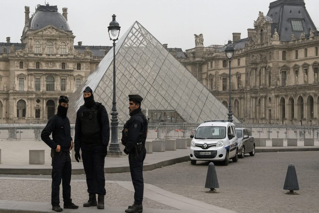 Manhunt underway after thieves steal ‘priceless’ jewelry from Louvre