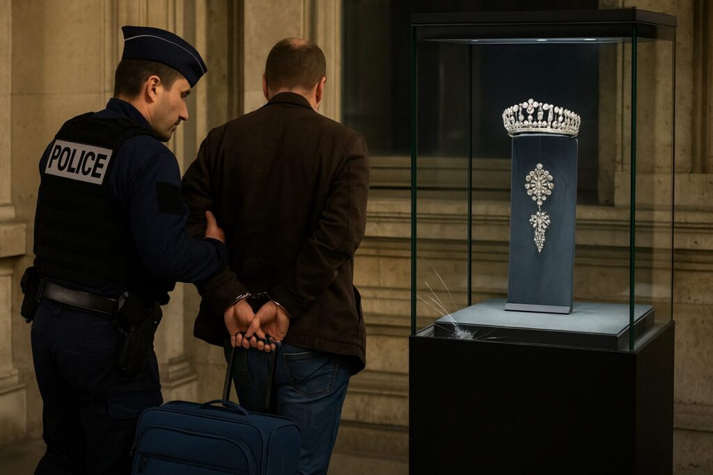 Multiple Suspects Arrested in Louvre Crown Jewel Heist