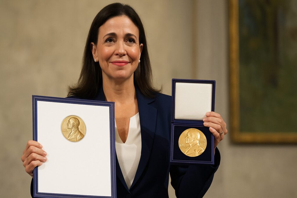 Nobel Snubs Trump After Year of Peacemaking; Award Goes to Venezuelan Opposition Leader