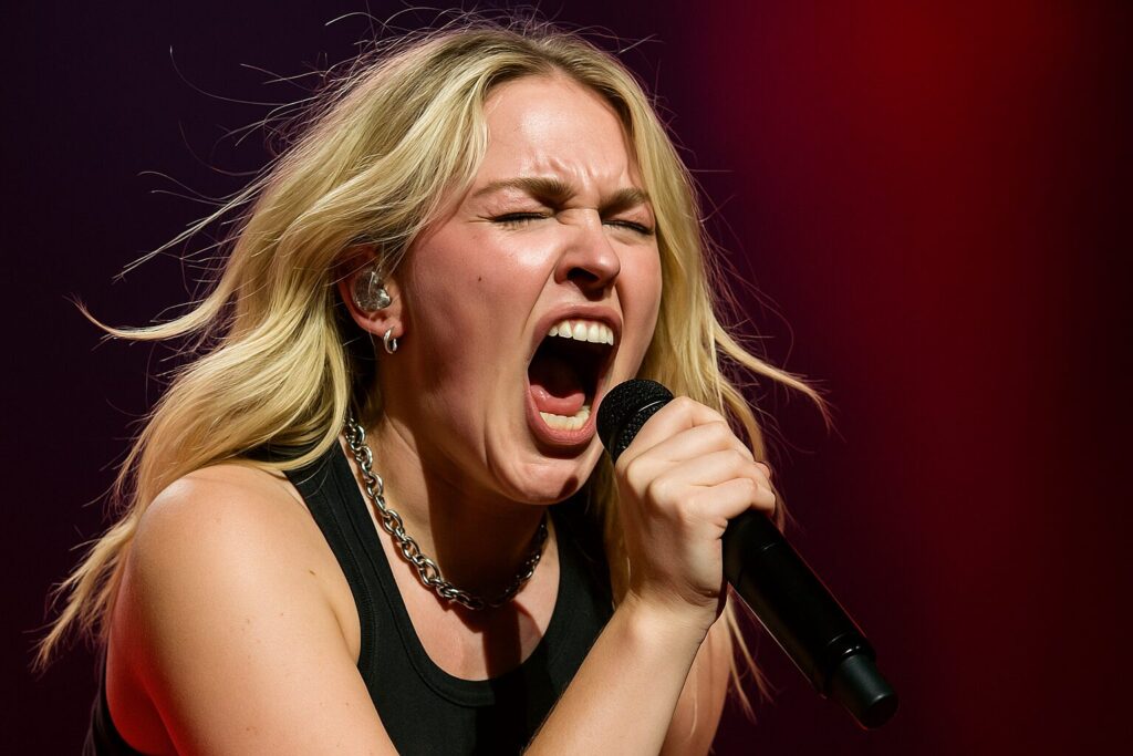 Pop Singer Flips Out During Portland Concert, Goes on Profane Rant Against ICE Document