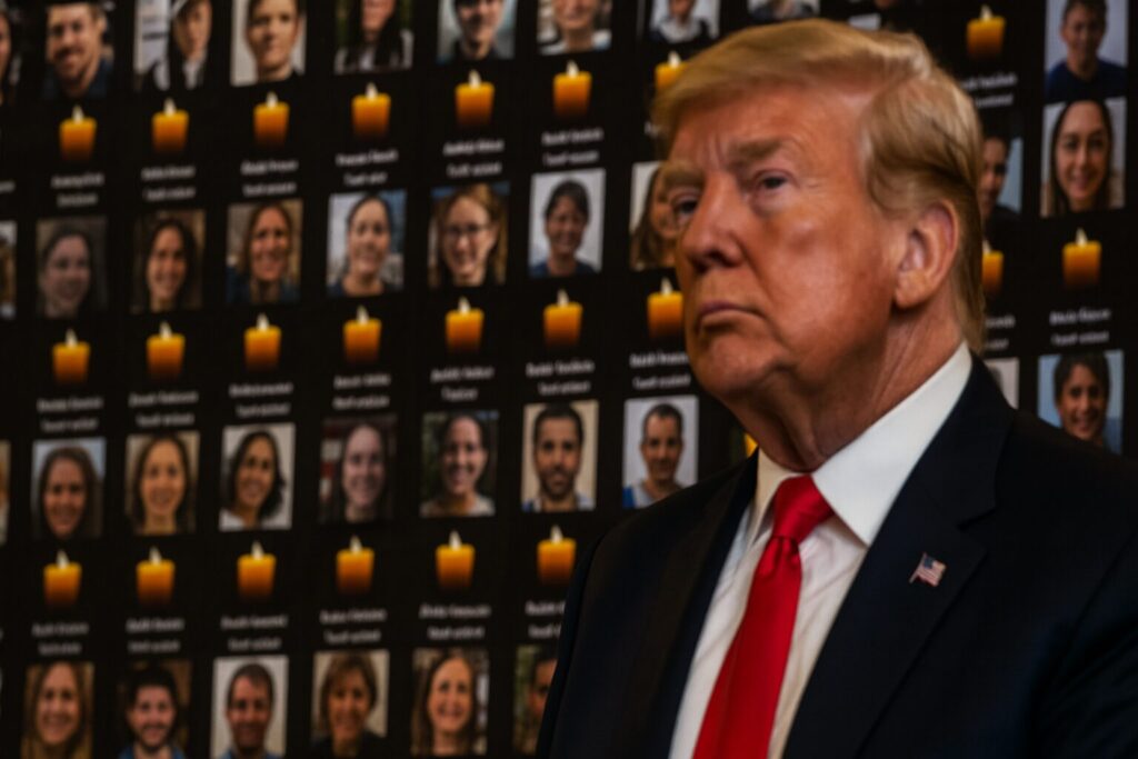 Pres. Trump sends letter to families of Israeli hostages