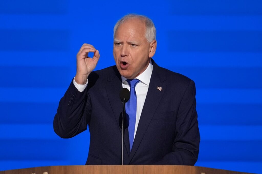 Tim Walz Pushes Video Hoax Lie That Trump Is Prioritizing the White House Ballroom Over Everything