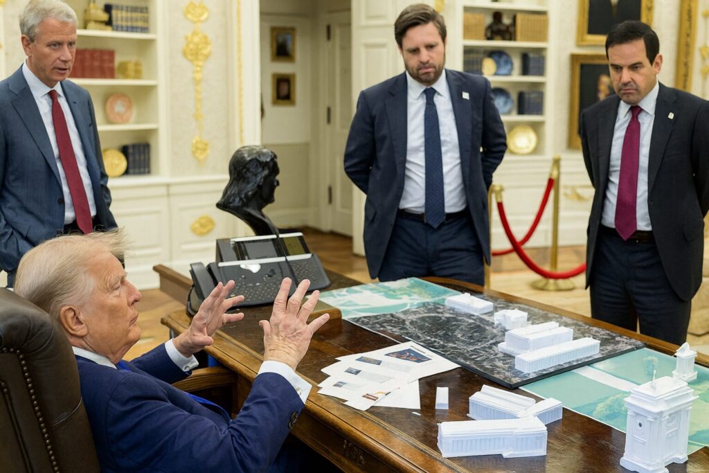 Trump terminates entire Biden-appointed design commission to move forward with renovations