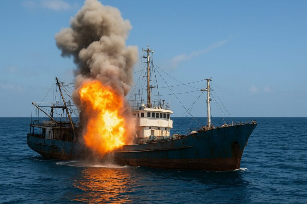U.S. Conducts Strike On Vessel Allegedly “Transporting Substantial Amounts Of Narcotics,” Hegseth Says