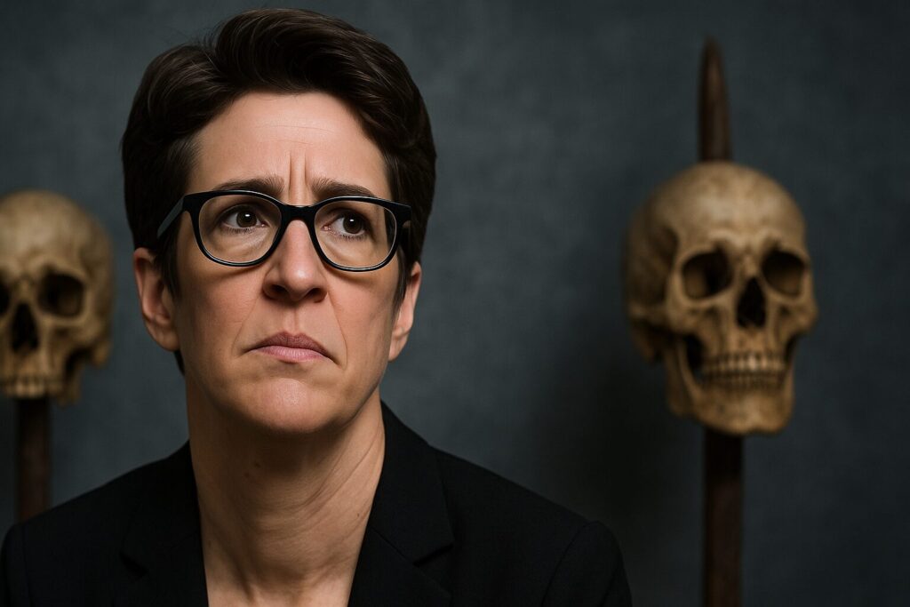‘Heads on pikes’: Maddow whines that the shoe is now on the other foot