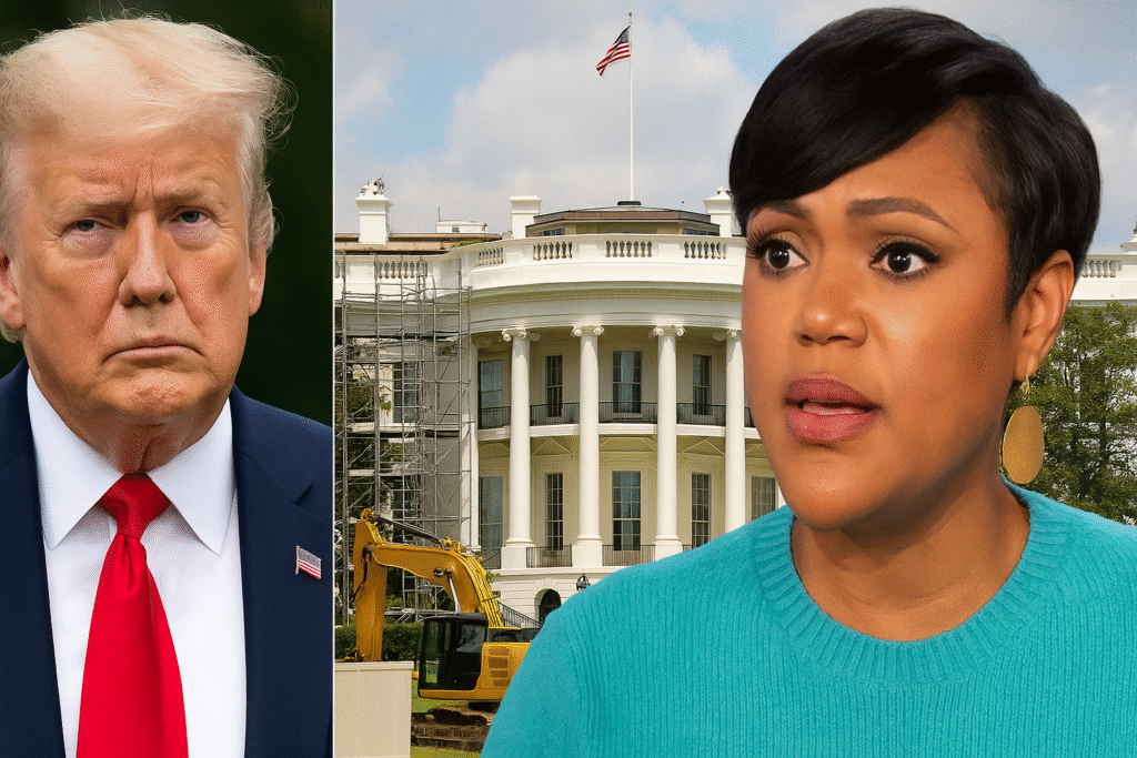 BlueAnon Ballroom- Tiffany Cross Thinks Trump’s White House Addition Is His ‘Plan C’ to Remain in Office