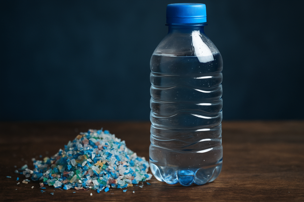 Bottled Water Contains Hundreds of Thousands of Invisible Nanoplastics, Study Finds