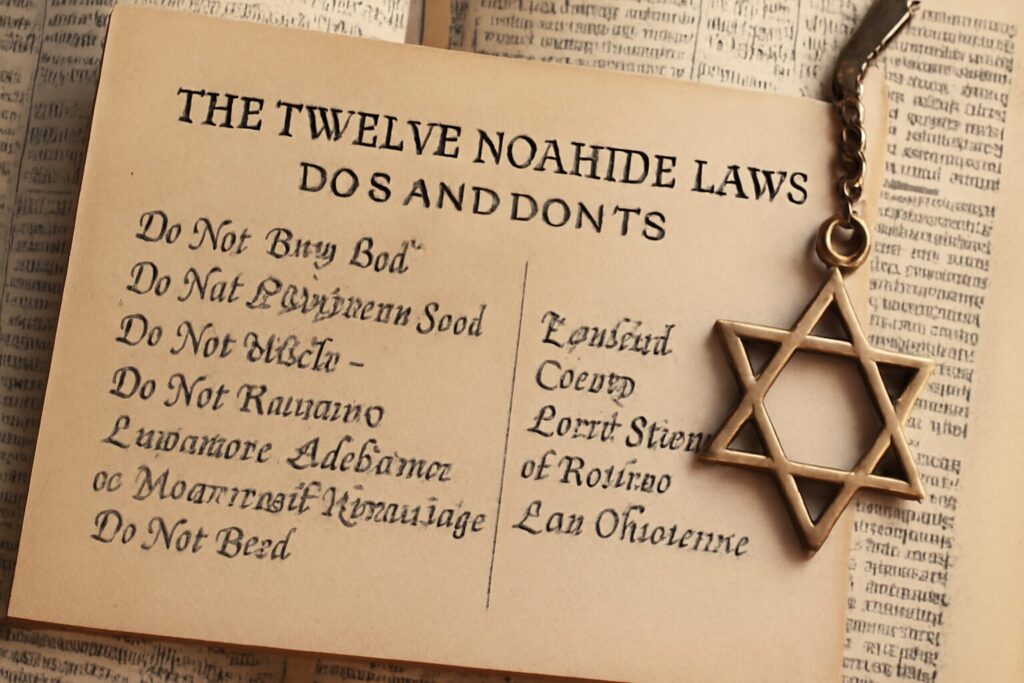 Noahide Laws for Dummies: The 4 W’s