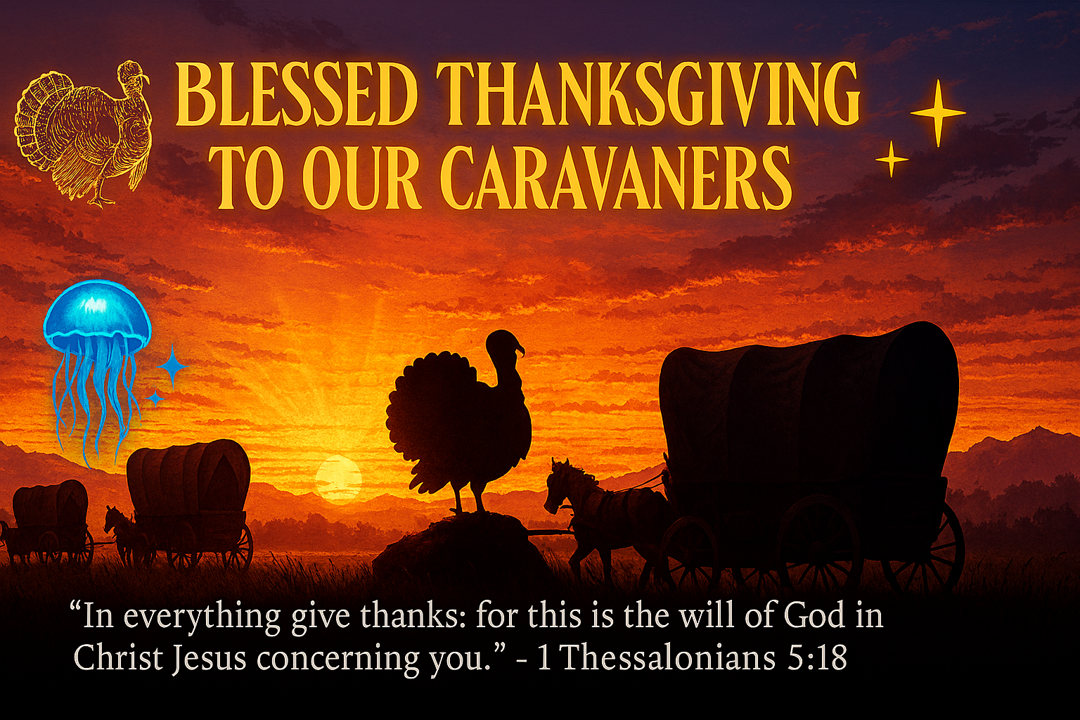 🦃✨ A BLESSED THANKSGIVING TO OUR CARAVANERS ✨🦃
