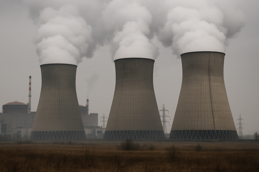 Energy production at three Ukrainian nuclear power plants has fallen due to Russian strikes on infrastructure.