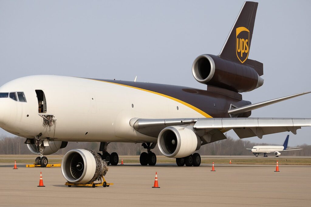 FAA bars MD-11 flights after fiery UPS jet crash