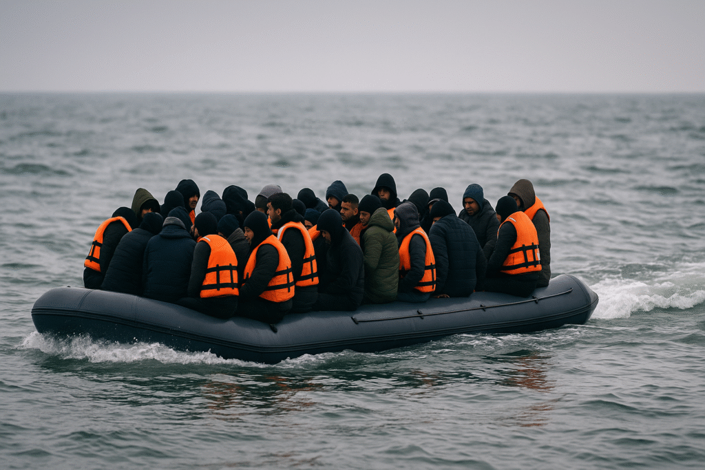 French police plan to use nets to stop small boats ‘risks turning Channel into a graveyard’