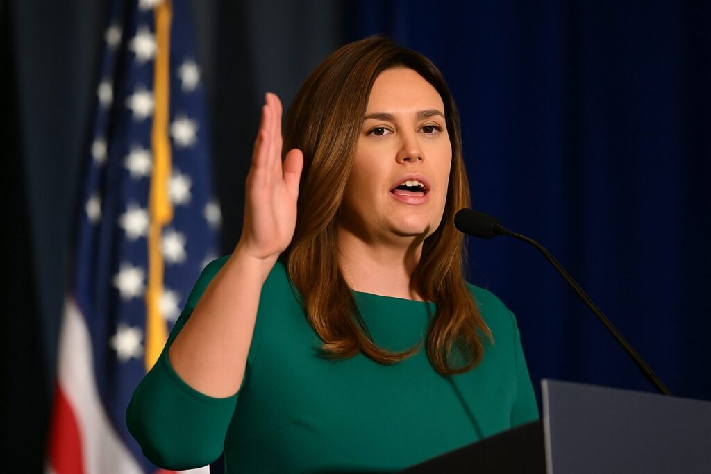 Gov. Sarah Huckabee Sanders' new Gospel-inspired 10-33 Initiative offers a 'hand up, not a handout'
