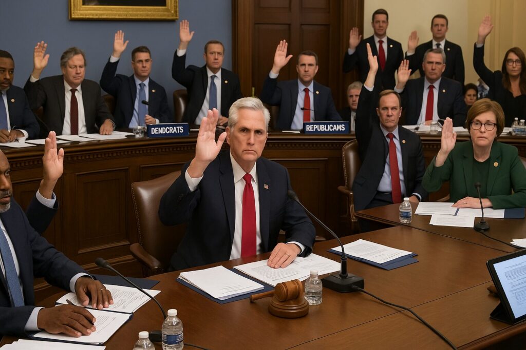 House panel greenlights Senate funding measure, paving way for floor vote