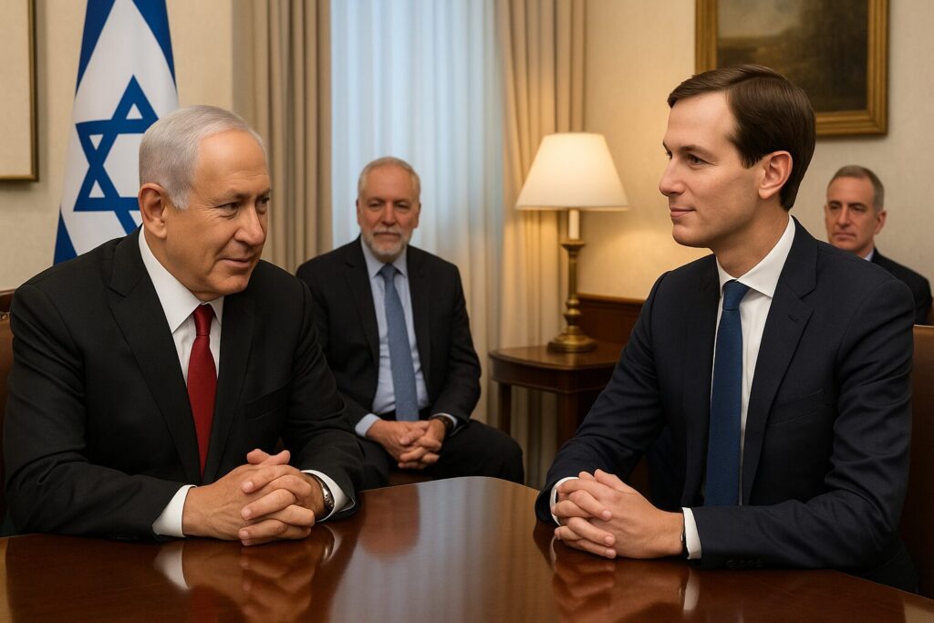 Kushner Meets With Netanyahu in Israel To Discuss Future Plans for Gaza