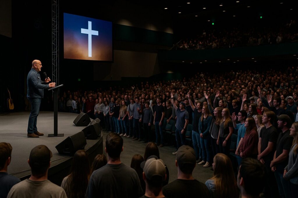 Massive Outreach- Greg Laurie Bringing the Gospel to UVU in Bold Response to Charlie Kirk Killing
