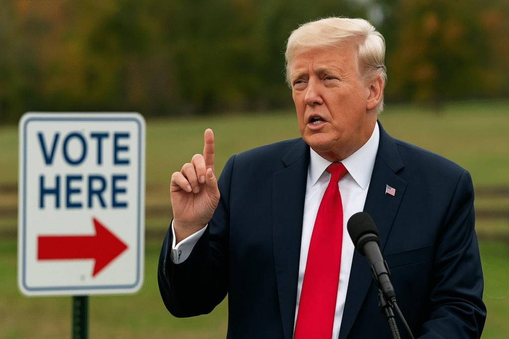 NEW: Trump Urges Supporters To Vote In Vital Special Election