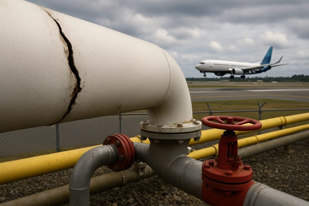 Pipeline crack near Everett could force SEA Airport to conserve jet fuel, officials warn