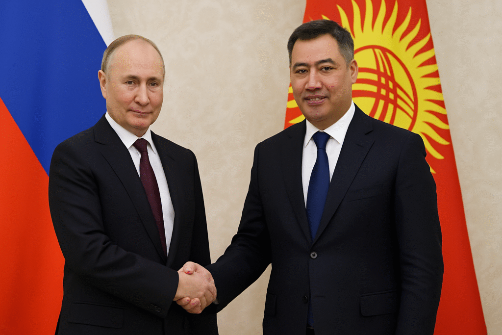 Putin Lauds Kyrgyzstan Under Japarov's Leadership as Reliable Russian Partner