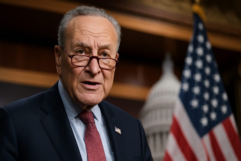 REPORT- Chuck Schumer Fought Behind the Scenes to Keep Government Shut Down Through Thanksgiving