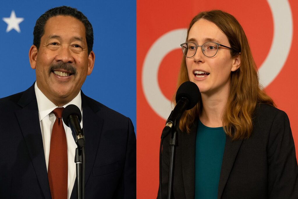 Seattle Mayor Bruce Harrell tops challenger Katie Wilson in initial election results