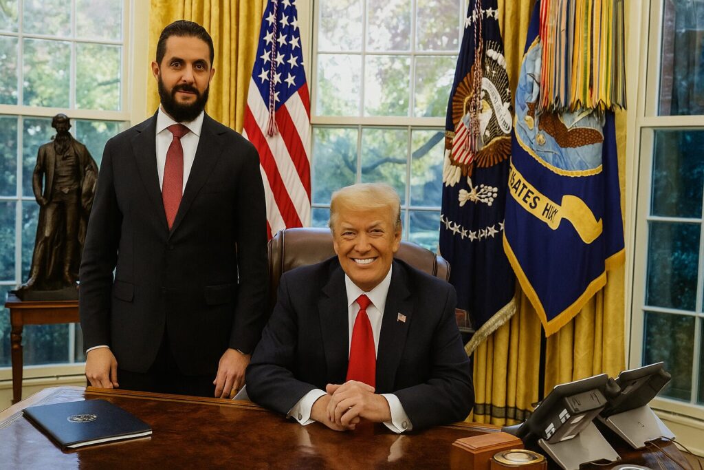 Trump Spits In The Face Of Veterans After Inviting Former ISIS:Al-Qaeda Terrorist Leader Al-Jolani To White House On Eve Of 250th Marines' Anniversary