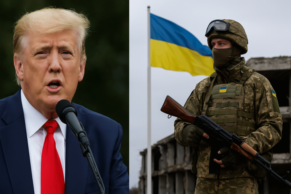 Trump says he’s sending his envoys to see Putin and Ukrainians after fine-tuning plan to end war