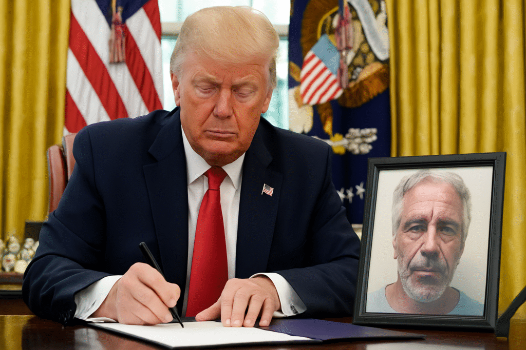 Trump signs bill to release Epstein files