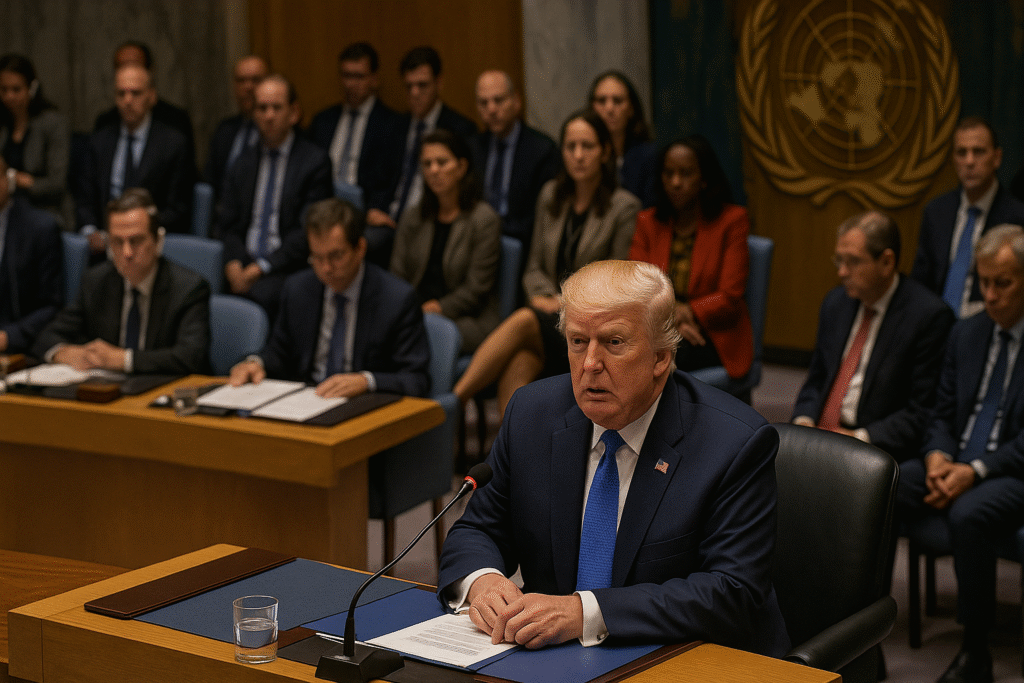 UN Security Council adopts US resolution on Trump's Gaza plan