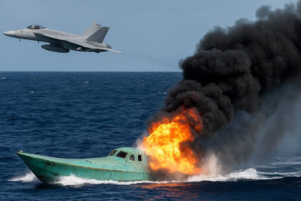 US Bombs 16th Alleged Drug Boat in Latin America