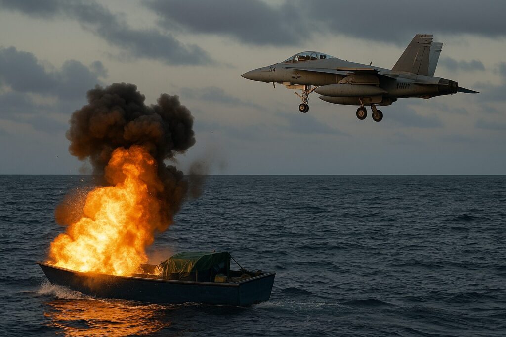 US Bombs Another Boat in Latin America as It Continues Military Buildup