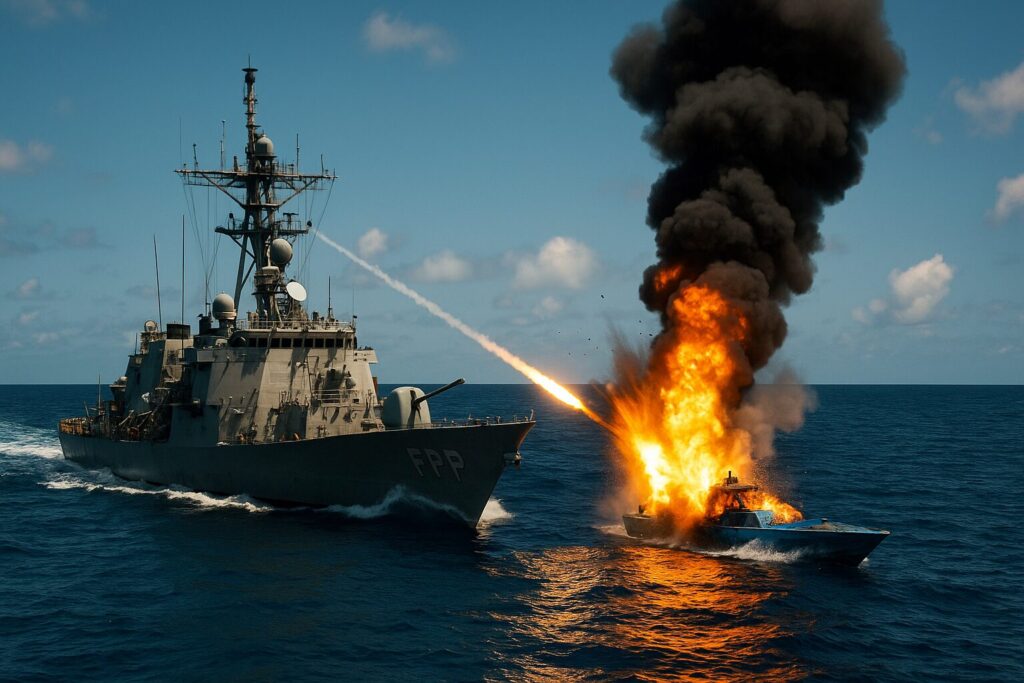 US Forces Eliminate 3 More Narco-Terrorists in Pacific Drug Strike