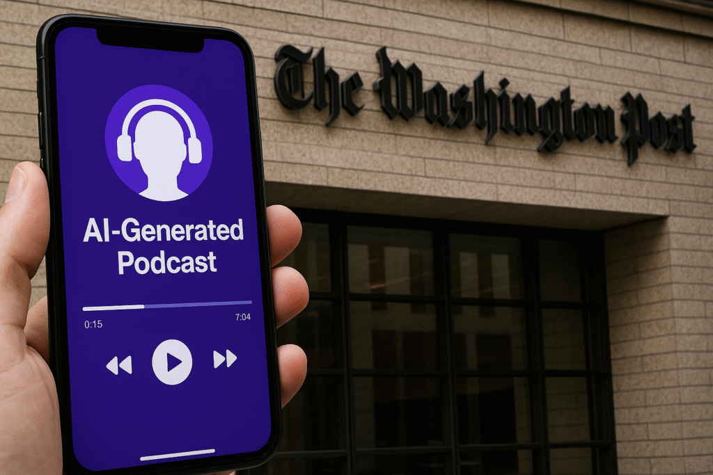 Exclusive / Washington Post’s AI-generated podcasts rife with errors, fictional quotes