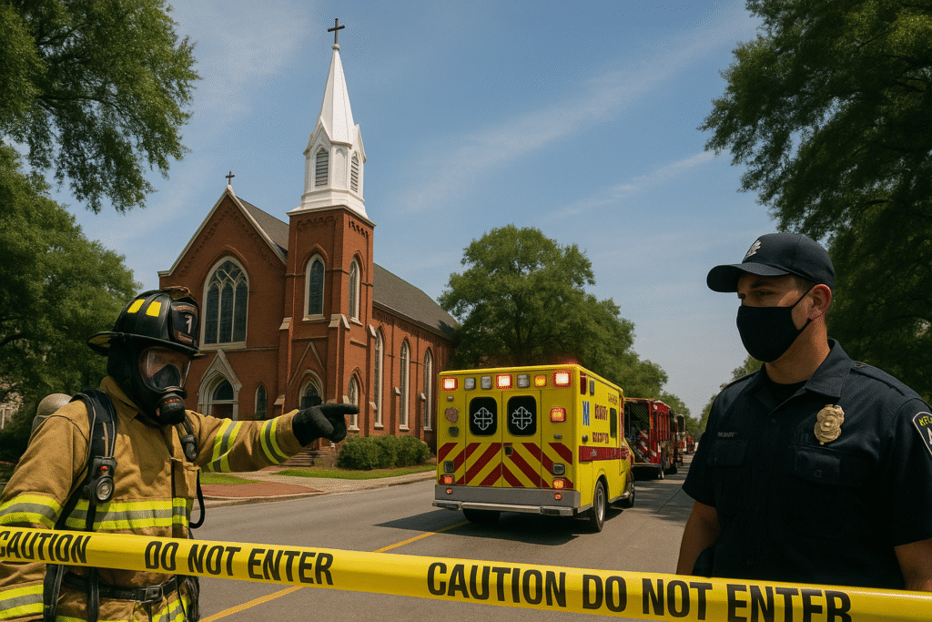 BREAKING: Savannah Chemical Attack Thought To Be Attack On Christianity