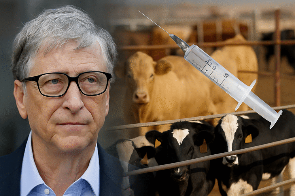 Bill Gates Invests Millions Into Startup That Makes Vaccines To Stop Cow Farts