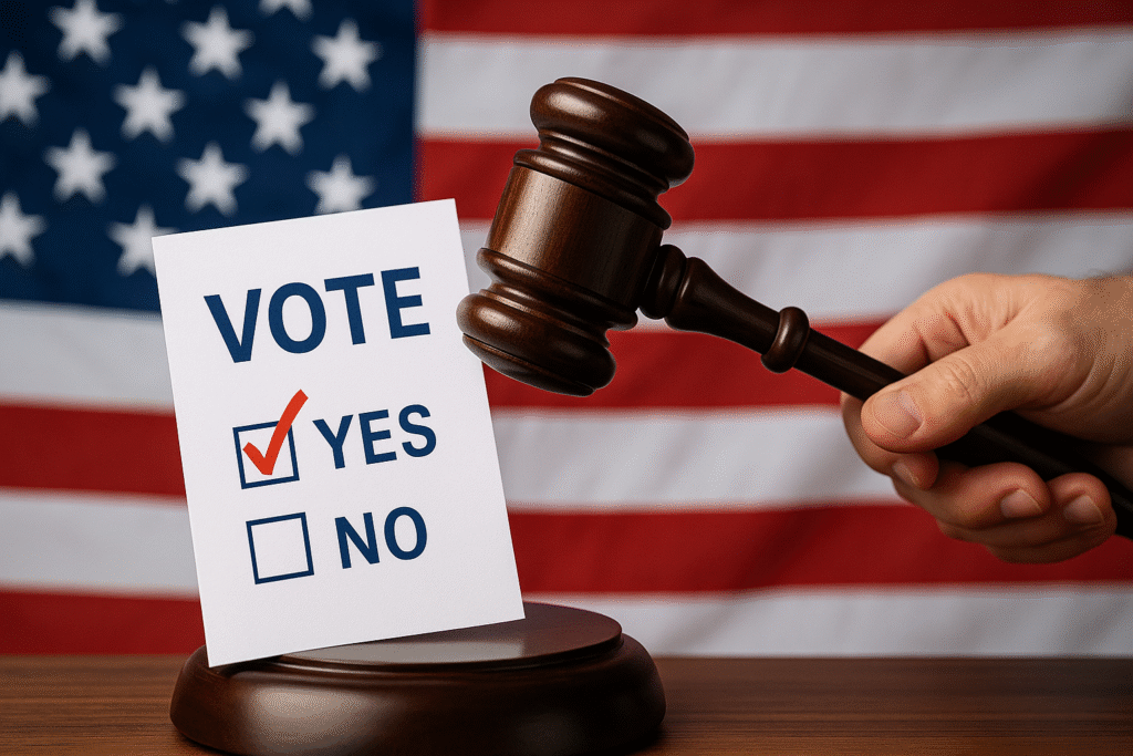 DOJ Sues Four States for Violating Federal Election Law