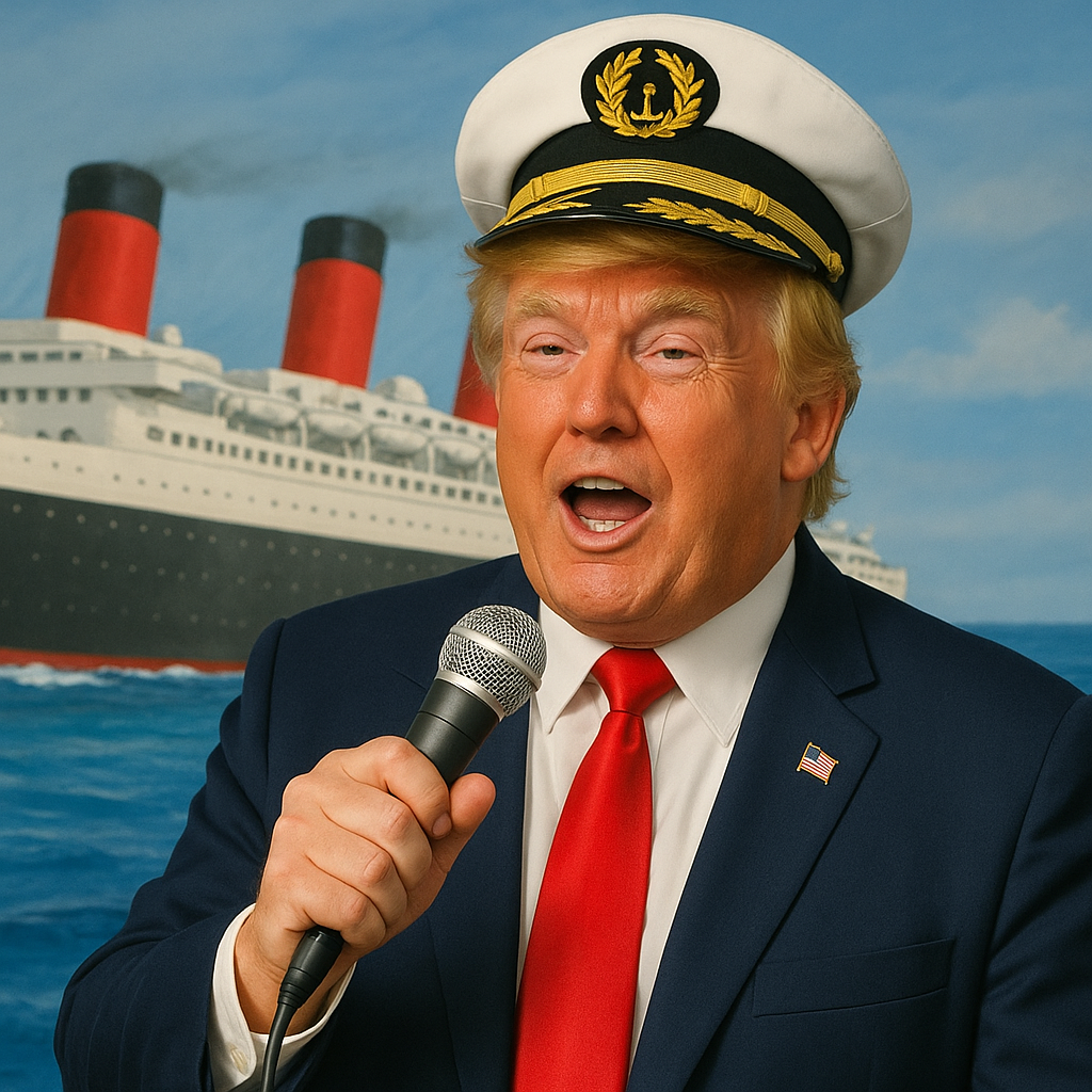 HILARIOUS: “Trump” Sings New “Drug Boat” Song (Love Boat)
