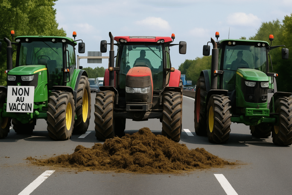 Farmers Protest Plan To Vaccinate One Million Head Of Cattle And Culling Policy