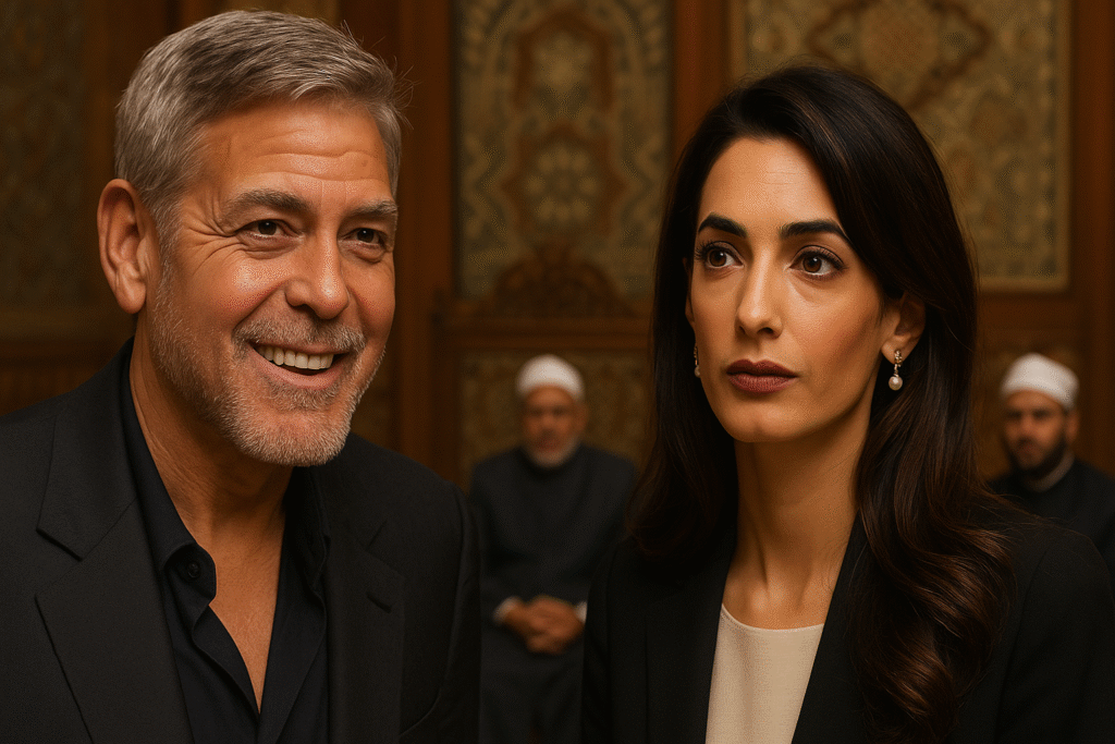 George Clooney Casual Mentions How His Wife Worked With the Muslim Brotherhood to Draft Egypt’s Constitution