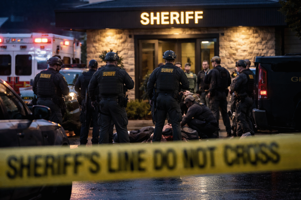 Gunman Dead, 3 Injured After Opening Fire on Idaho Sheriff's Office