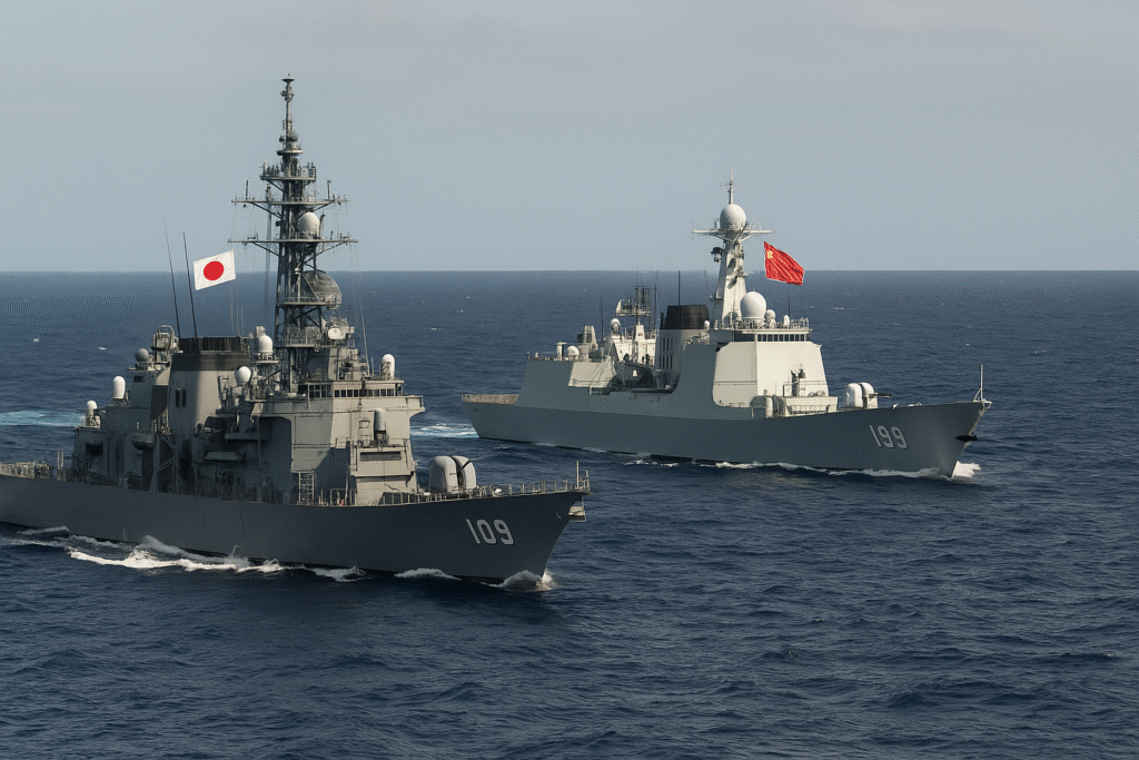Japan and China trade blame after jets square off over Pacific