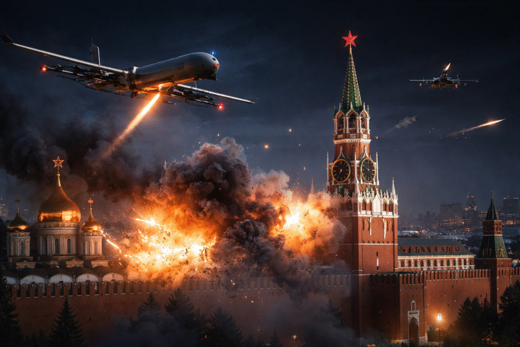 Kremlin Slams Ukraine's Attack on Putin’s Residence as Terrorist Act to Derail Talks