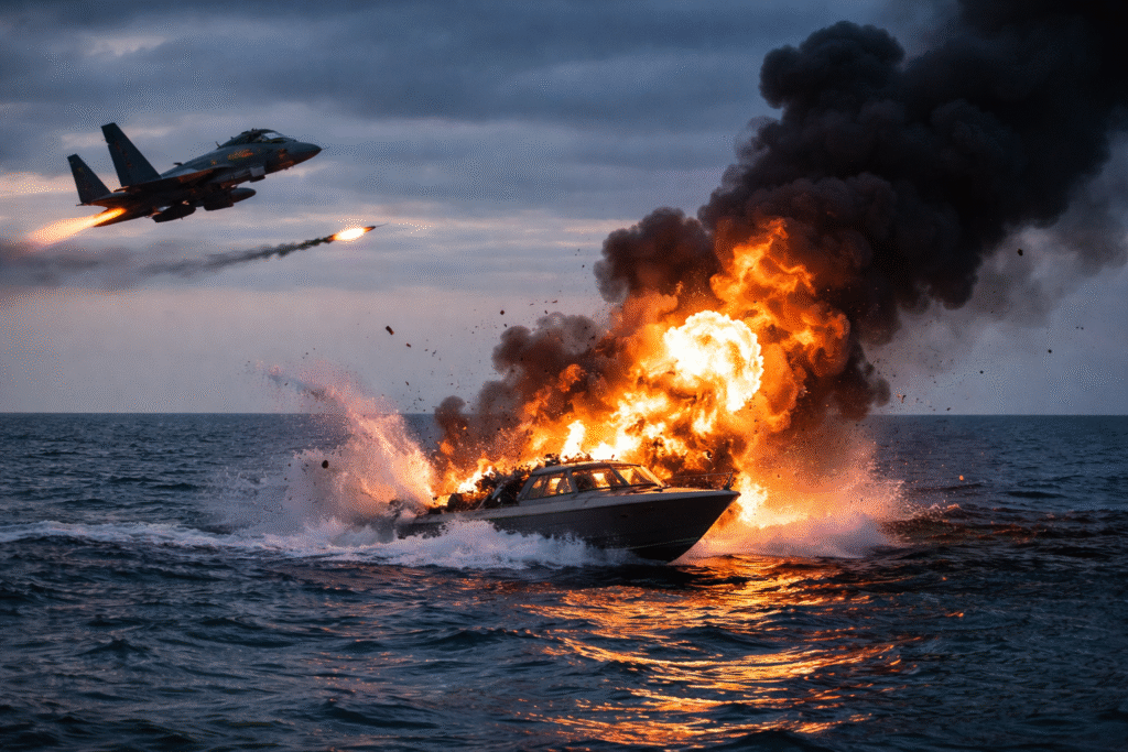 More Than 100 People Killed by US Bombing Campaign Against Alleged Drug Boats