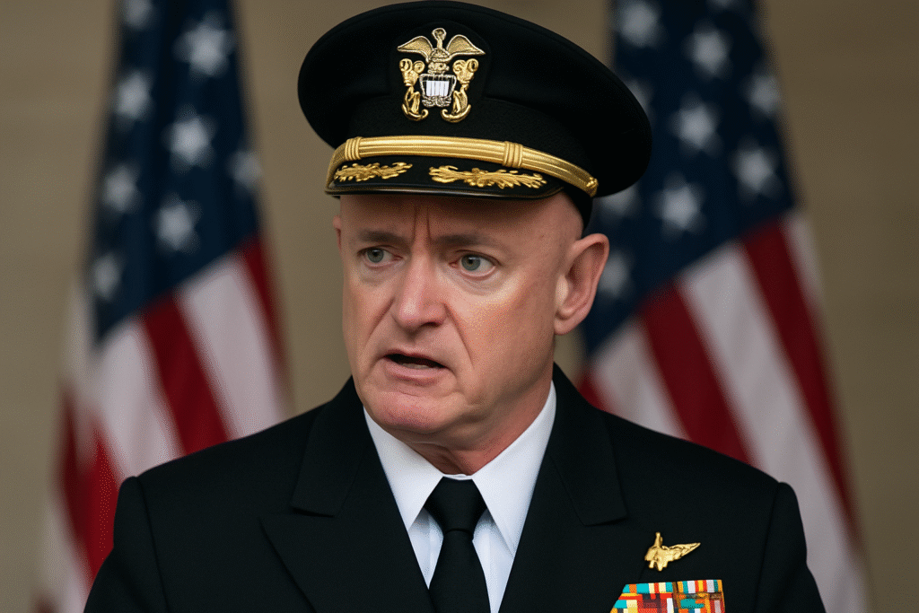 It Begins: DOW Confirms U.S. Navy Report Outlining Possible Punishments for Sen. Kelly Under 'Review'