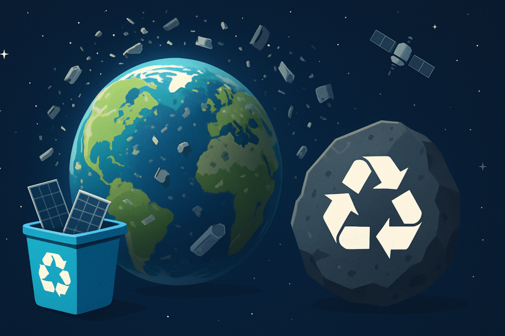 New Idea Could Turn Space Debris Into Future Spacecraft